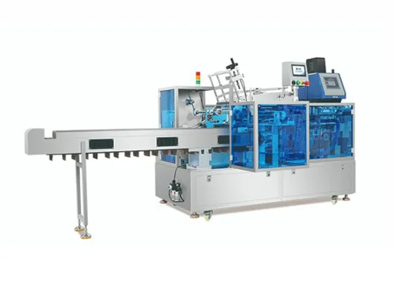 Cartoning machine forming cartons for counted flat washer bags